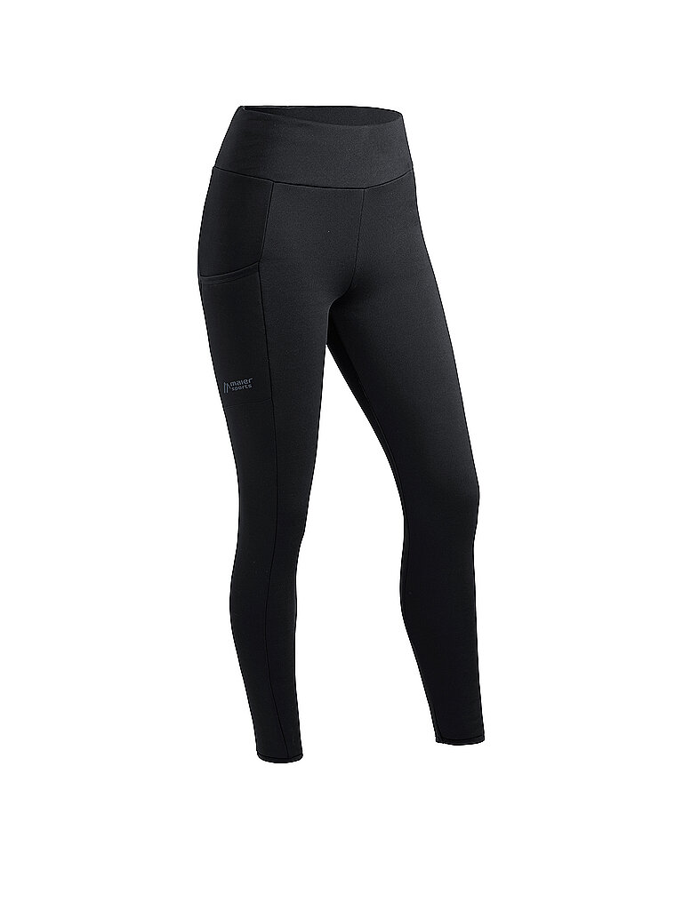 MAIER SPORTS Damen Wandertight WinterWrap schwarz | 34